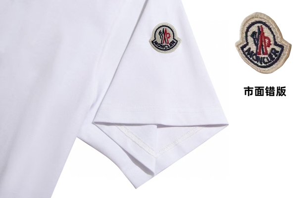 モンクレールTシャツ細部ディテール